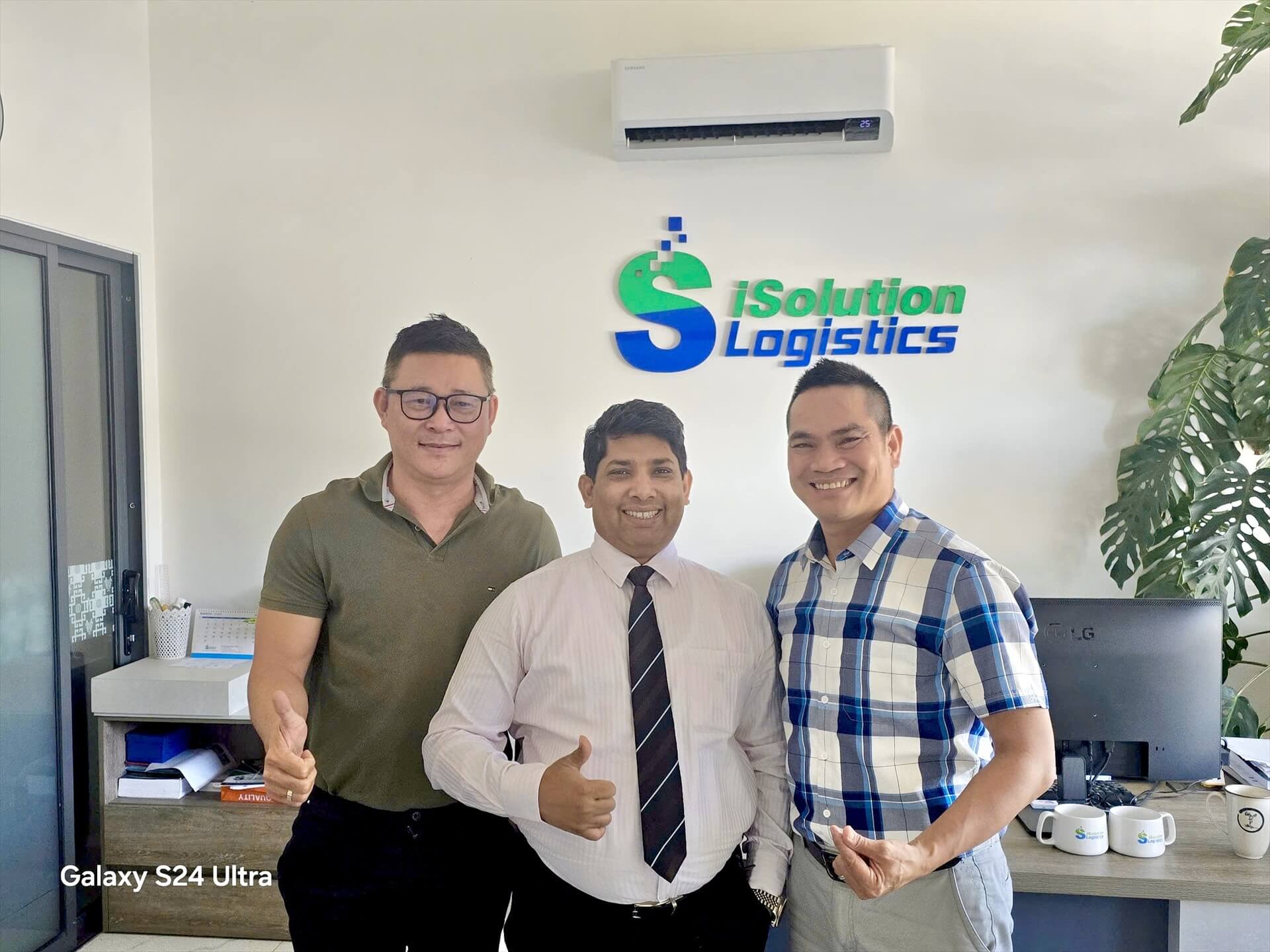 iSolution Logistics India agent partner visit