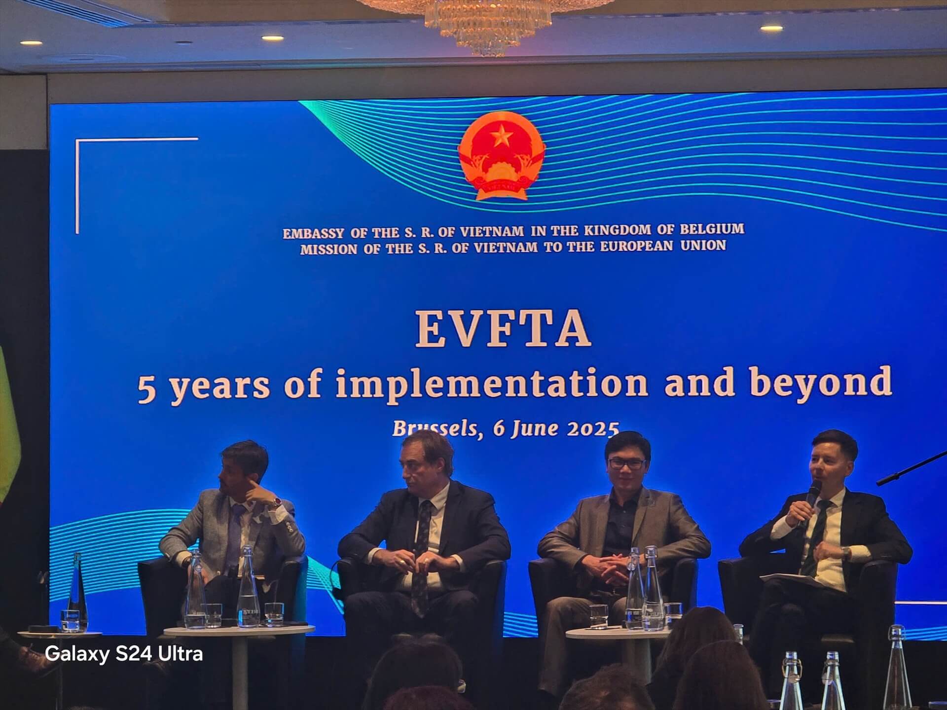 iSolution Logistics attending the Conference in Brussels – Strengthening Vietnam – EU Relations